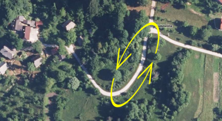 Delna zapora v Podplanini